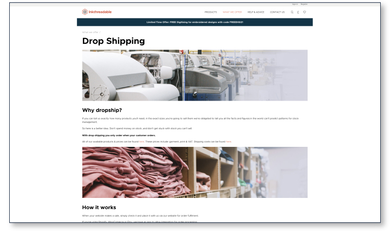 Ink POD: Print on Demand - Print on demand dropshipping service with  personalization tool